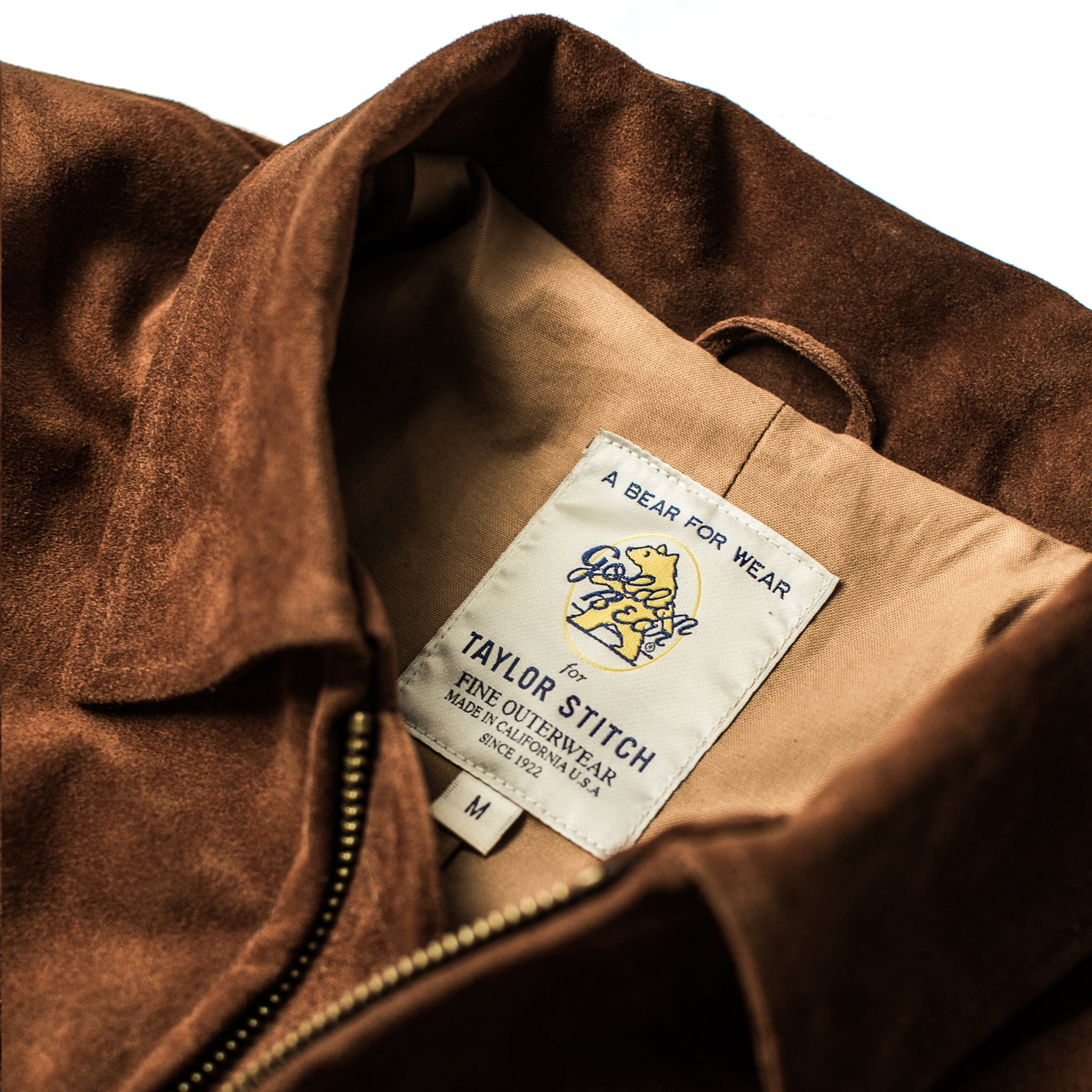 The Moto Jacket in Tobacco Weatherproof Suede: Alternate Image 11, Outerwear by Taylor Stitch