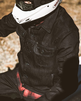 The Long Haul Jacket in Dyneema® Denim: Alternate Image 3, Outerwear by Taylor Stitch