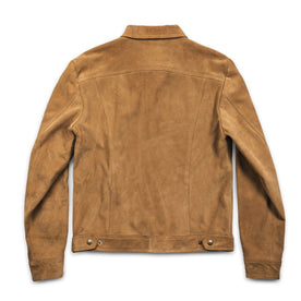 The Long Haul Jacket in Sand Weatherproof Suede: Alternate Image 10