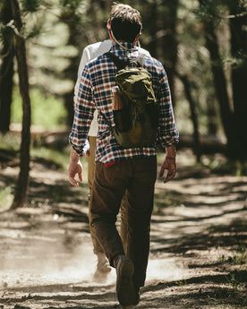 The Crater Shirt in Navy Plaid: Alternate Image 2, Wovens by Taylor Stitch