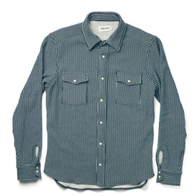 The Glacier Shirt in Hickory Stripe French Terry: Alternate Image 7