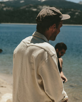 The Glacier Shirt in Natural French Terry: Alternate Image 3, Wovens by Taylor Stitch