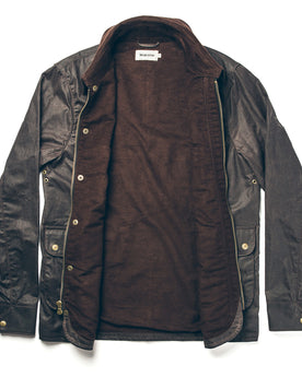 The Rover Jacket in Chocolate Beeswaxed Canvas: Alternate Image 8, Outerwear by Taylor Stitch