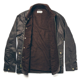 The Rover Jacket in Chocolate Beeswaxed Canvas: Alternate Image 8
