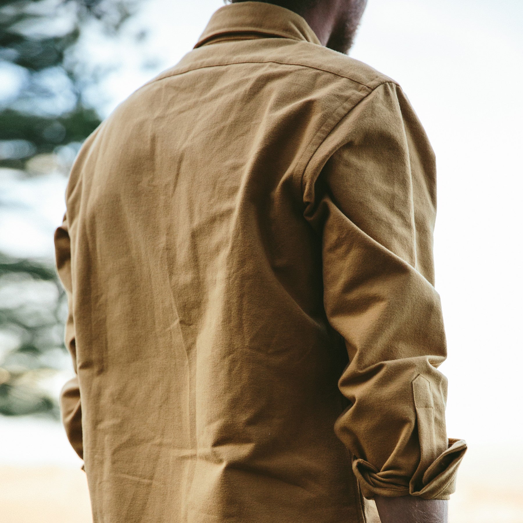 The Yosemite Shirt in Sawdust: Alternate Image 4, Wovens by Taylor Stitch