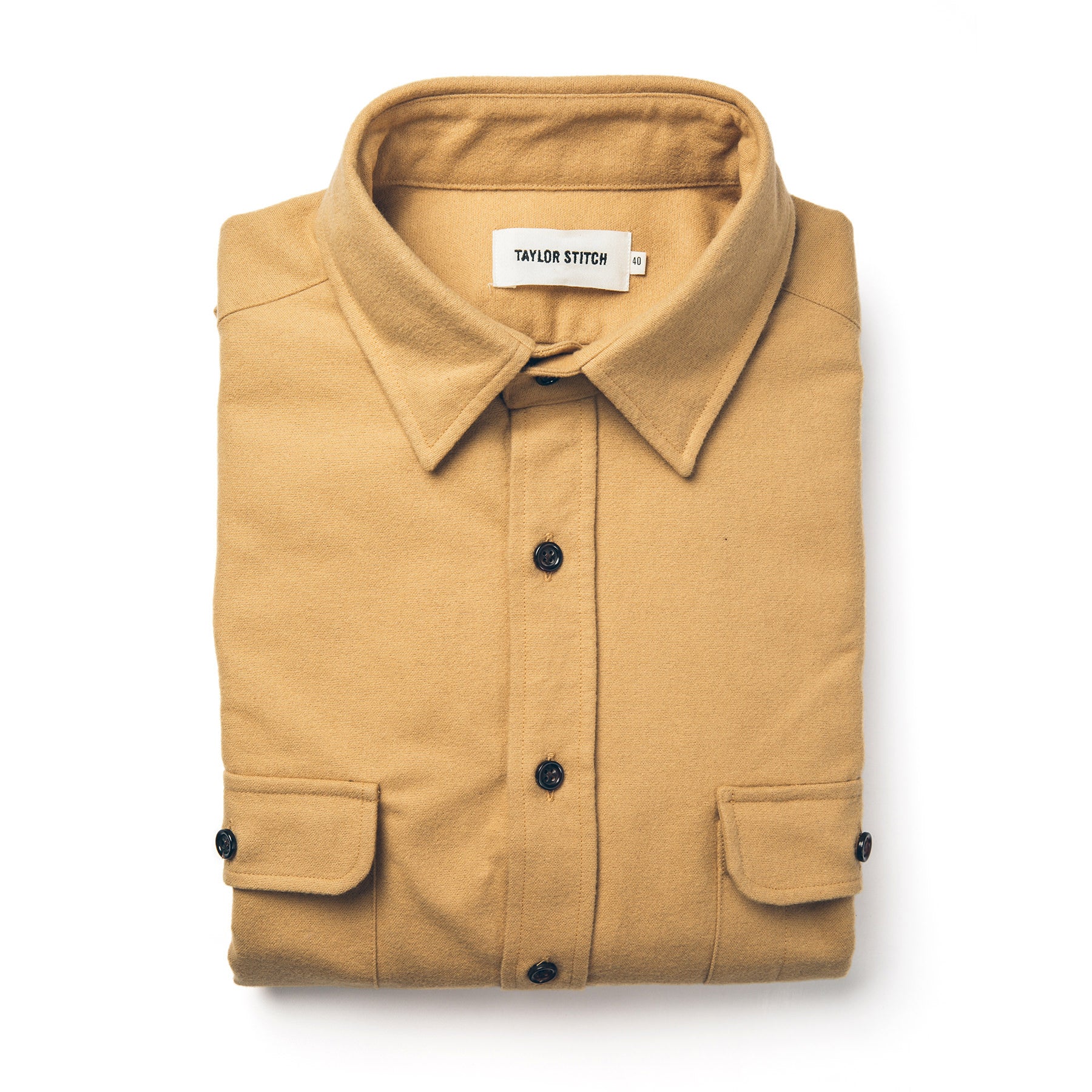 The Yosemite Shirt in Sawdust: Featured Image, Wovens by Taylor Stitch
