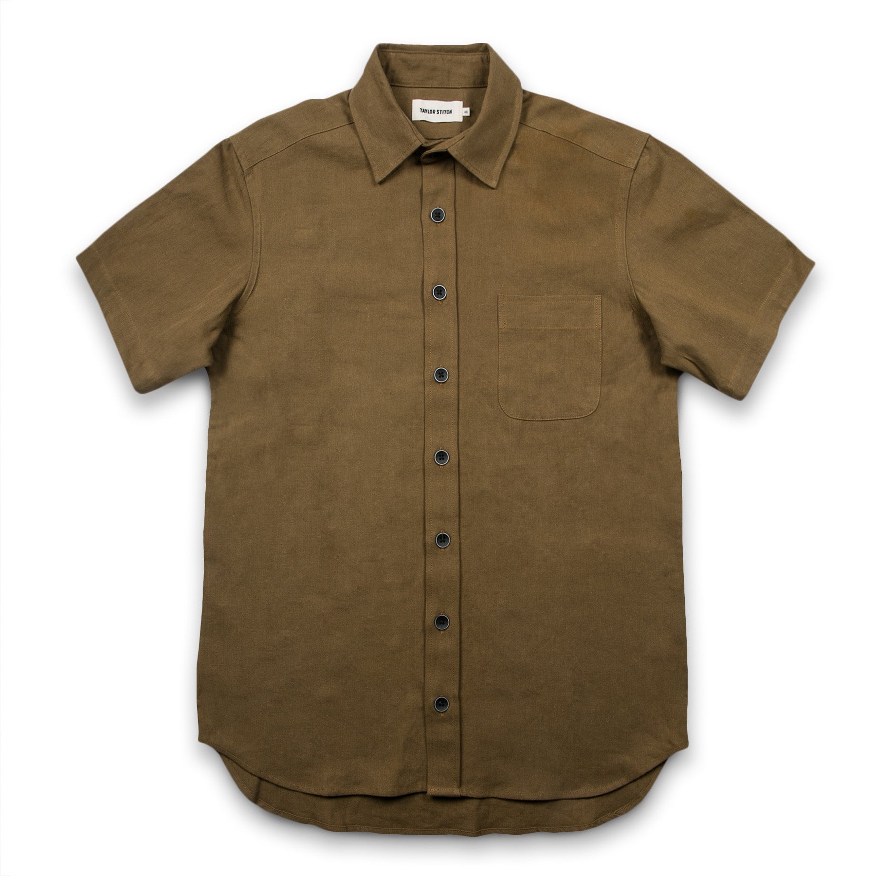 The Short Sleeve Mechanic in Tobacco: Alternate Image 5, Wovens by Taylor Stitch