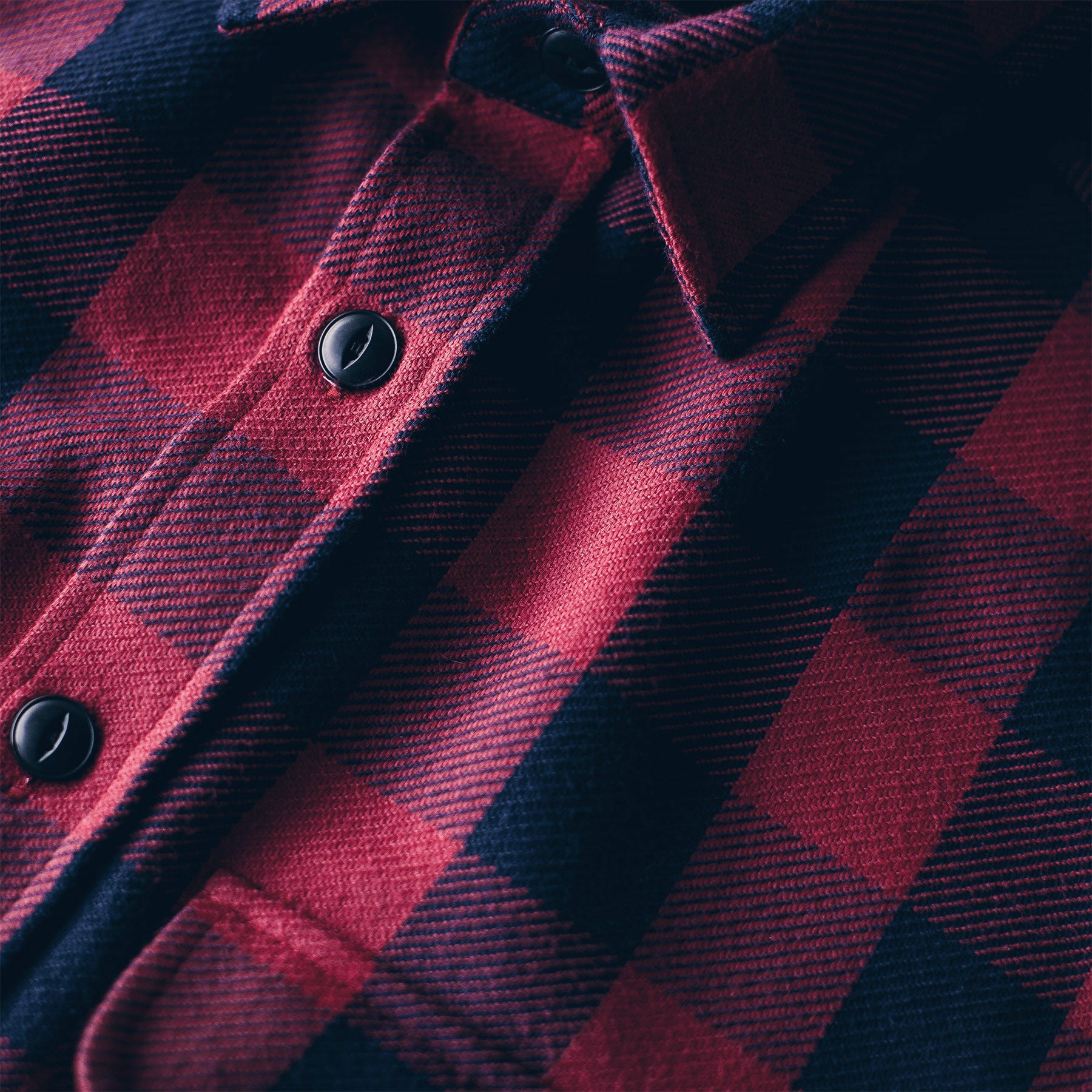 The Moto Utility Shirt in Red Buffalo Plaid: Alternate Image 5, Wovens by Taylor Stitch
