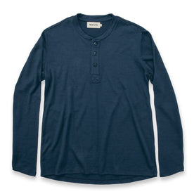 The Merino Henley in Indigo - featured image