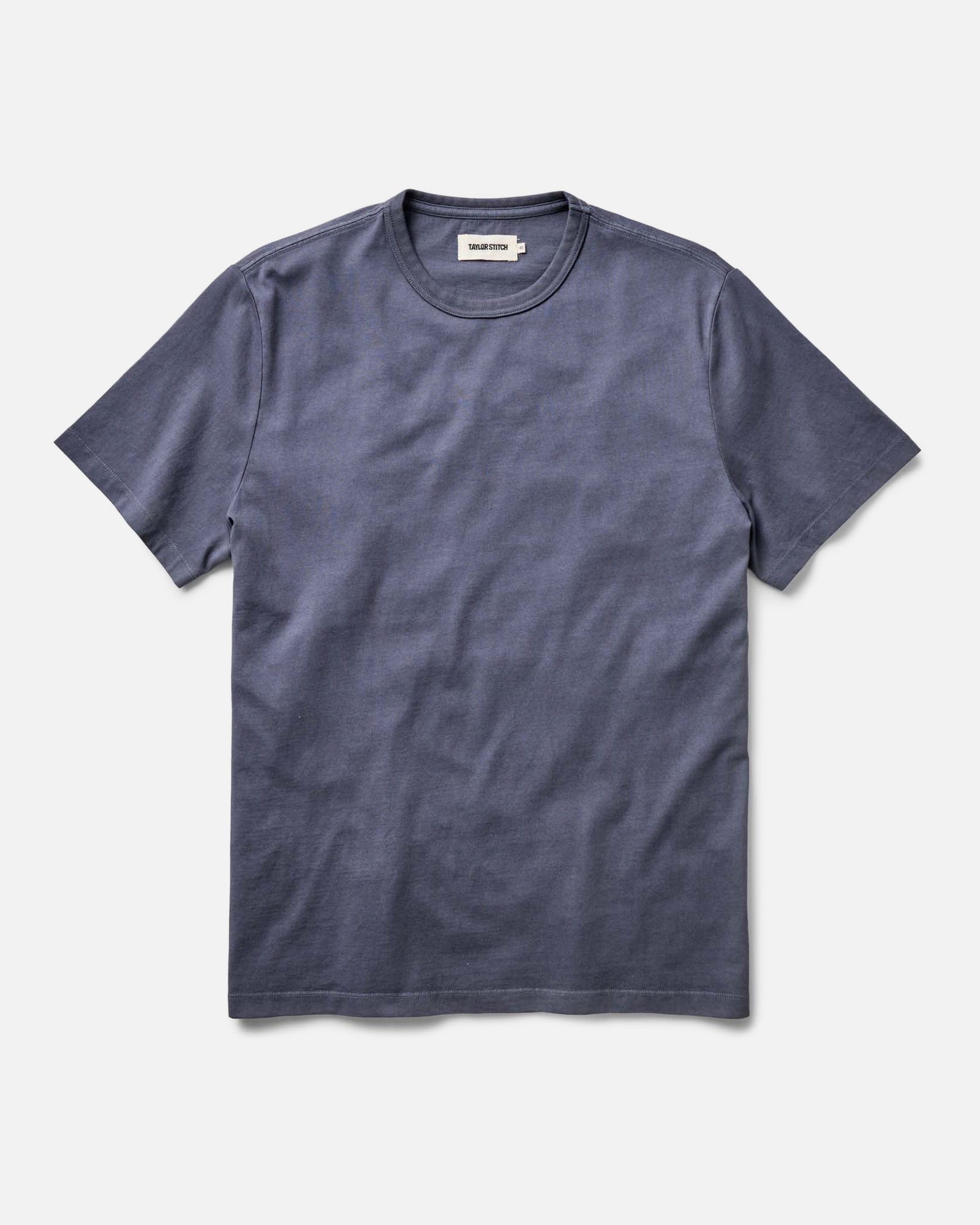 flatlay of The Organic Cotton Tee in Navy, Knits by Taylor Stitch