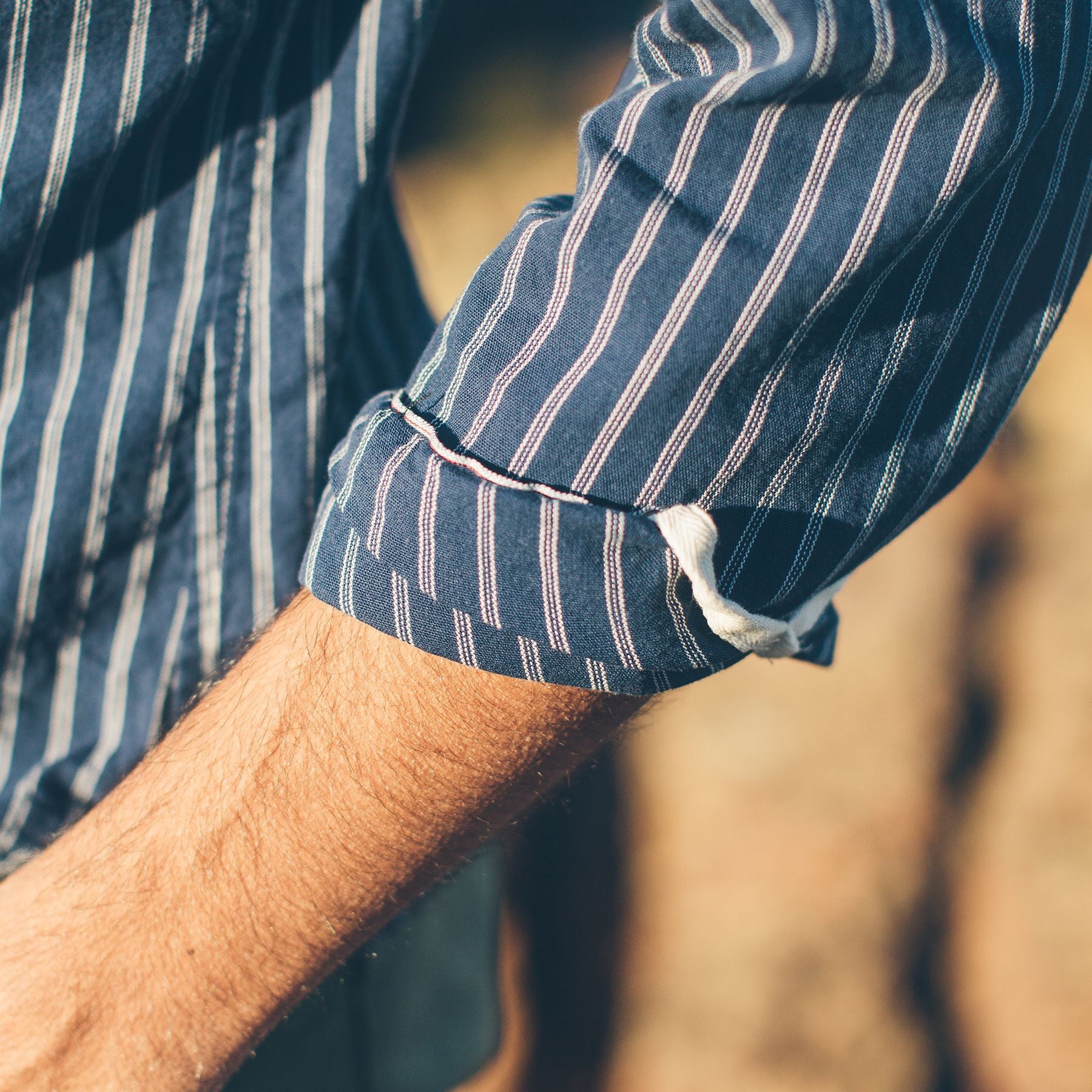 The Popover in Indigo Stripe: Alternate Image 6, Wovens by Taylor Stitch