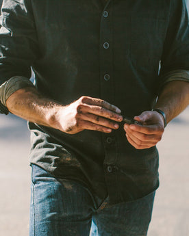 The Mechanic in Black: Alternate Image 1, Wovens by Taylor Stitch