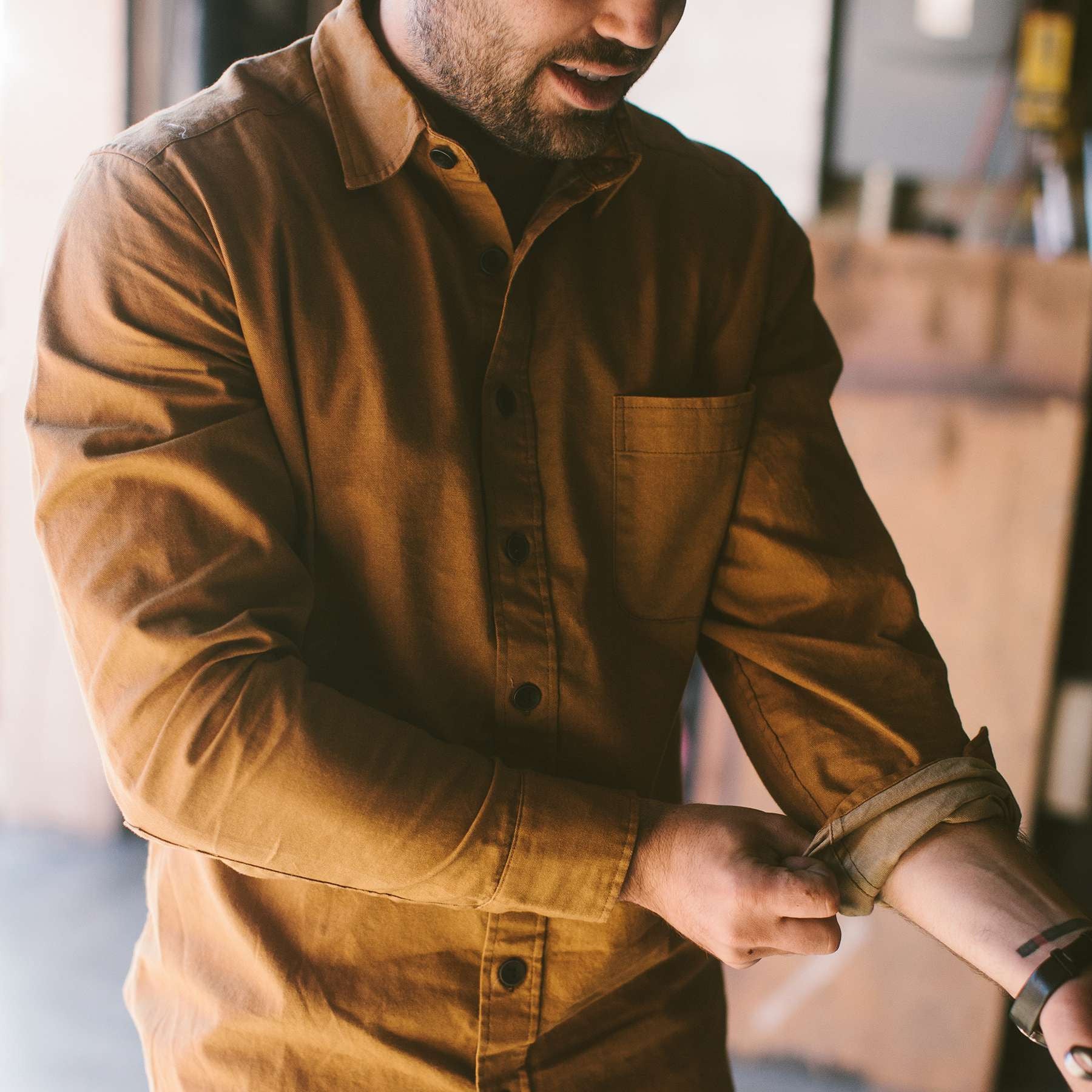 The Mechanic in British Khaki: Alternate Image 3, Wovens by Taylor Stitch