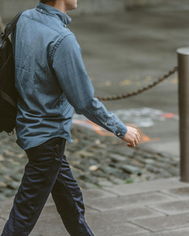 The Merino Jack in Sky Blue Chambray: Alternate Image 2, Wovens by Taylor Stitch