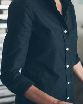 The Katherine in Washed Black Oxford: Alternate Image 4, Wovens by Taylor Stitch