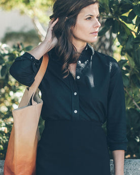 The Katherine in Washed Black Oxford: Alternate Image 5, Wovens by Taylor Stitch