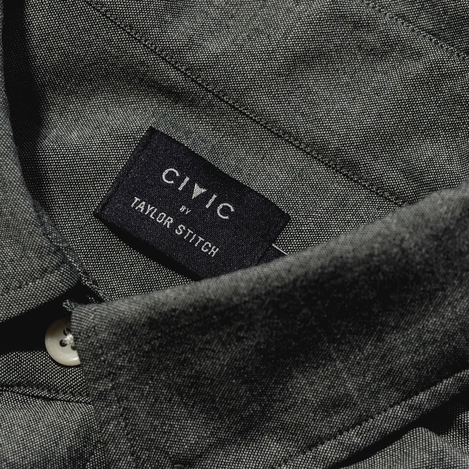 The Merino Jack in Stone Green Chambray: Alternate Image 4, Wovens by Taylor Stitch