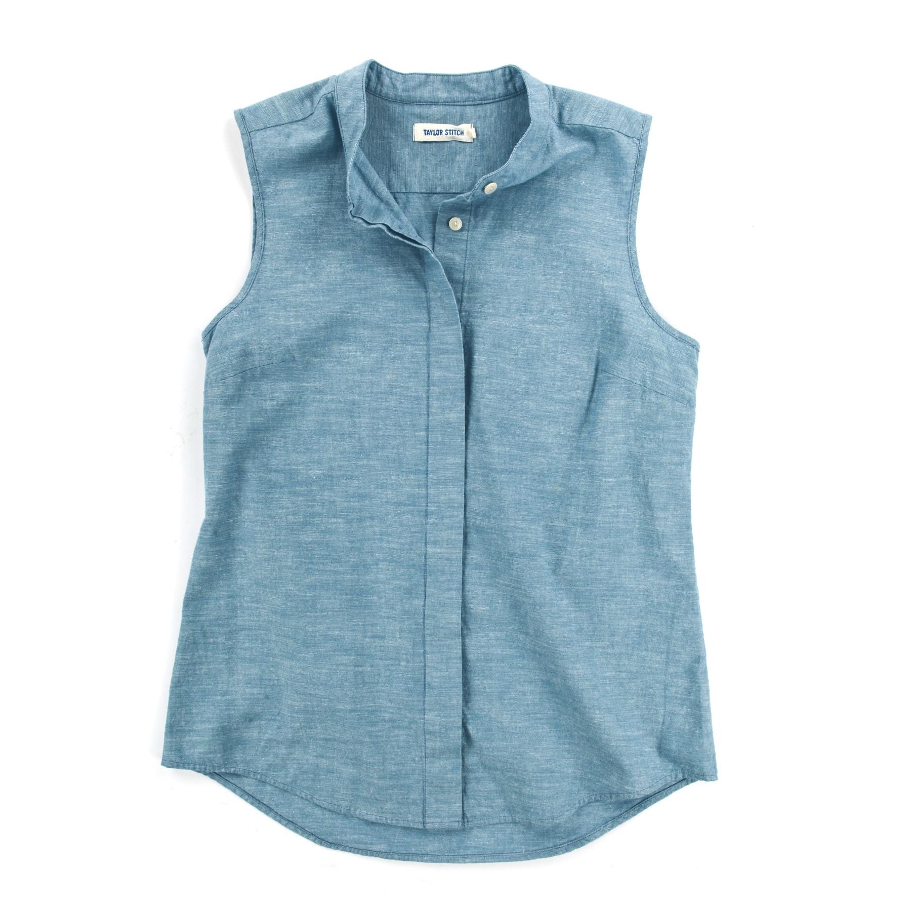 The Dillon in Washed Chambray: Featured Image, Wovens by Taylor Stitch