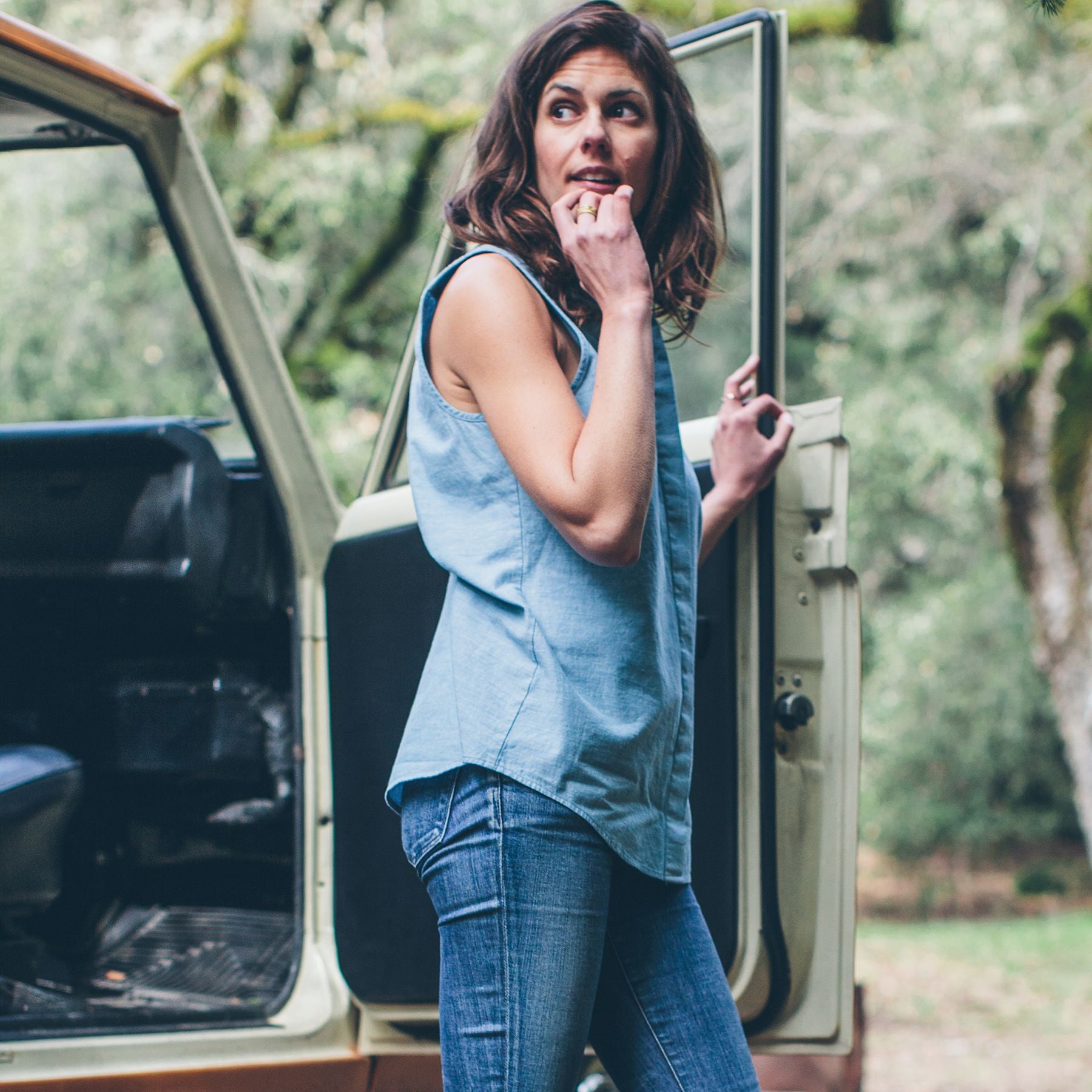 The Dillon in Washed Chambray: Alternate Image 3, Wovens by Taylor Stitch