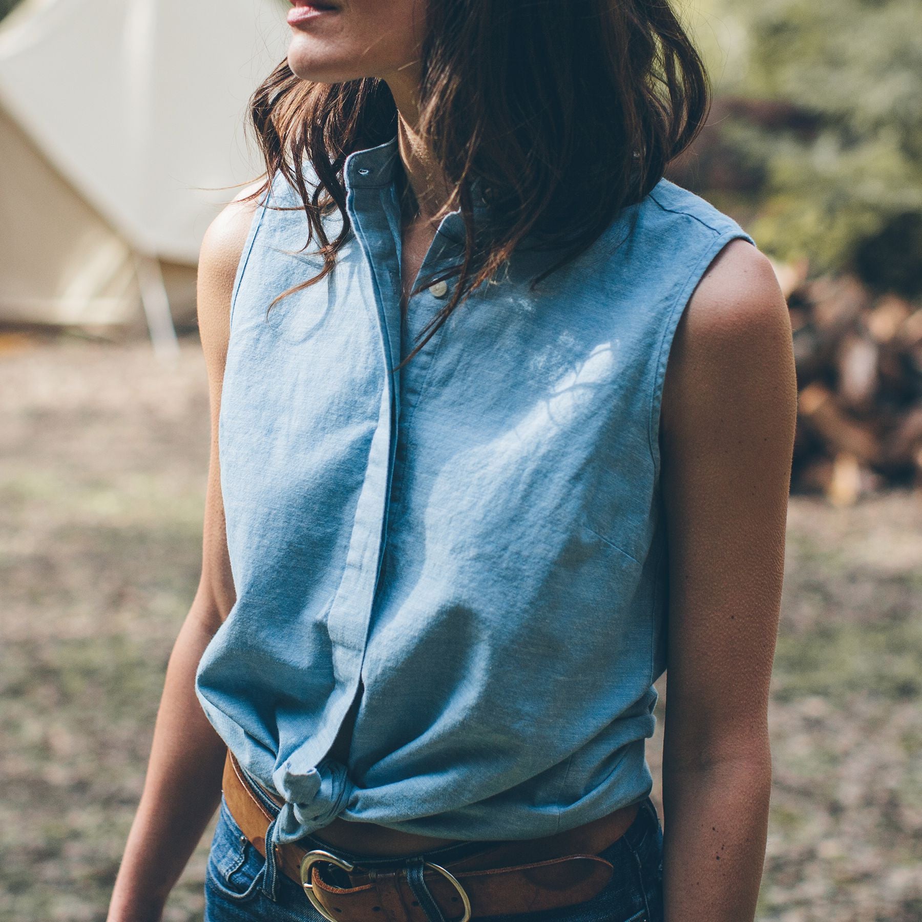 The Dillon in Washed Chambray: Alternate Image 4, Wovens by Taylor Stitch
