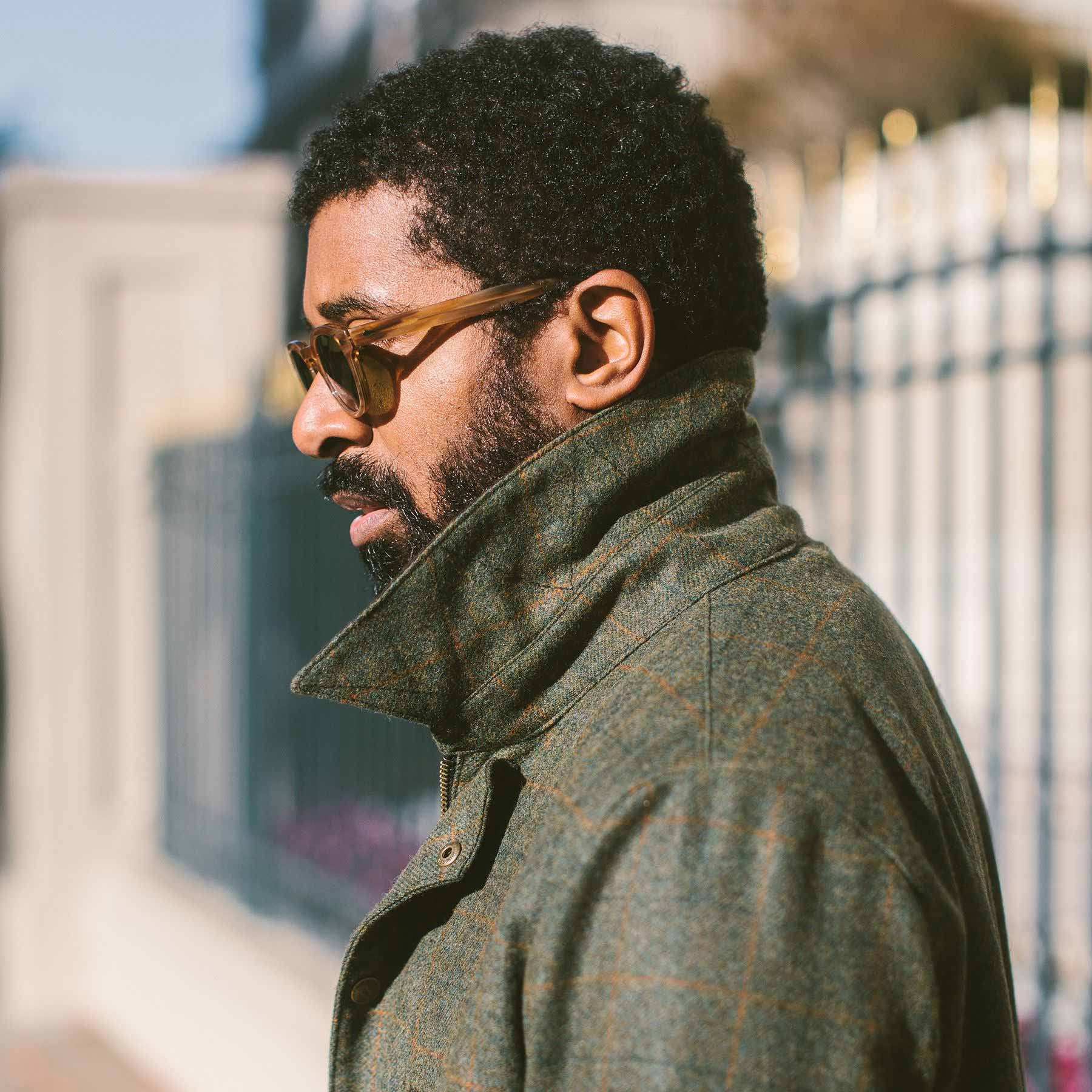 The Rover Jacket in Olive Plaid Waxed Wool: Alternate Image 6, Outerwear by Taylor Stitch