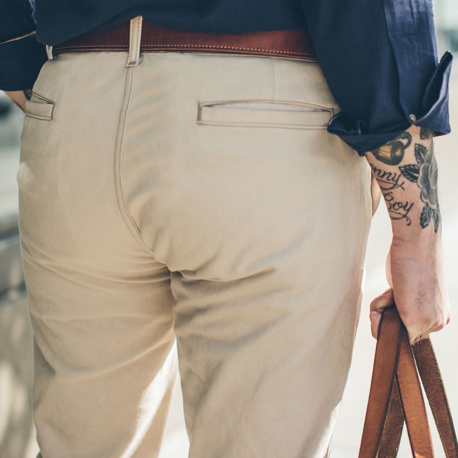 The Democratic Chino in Light Stone: Alternate Image 5, Pants by Taylor Stitch