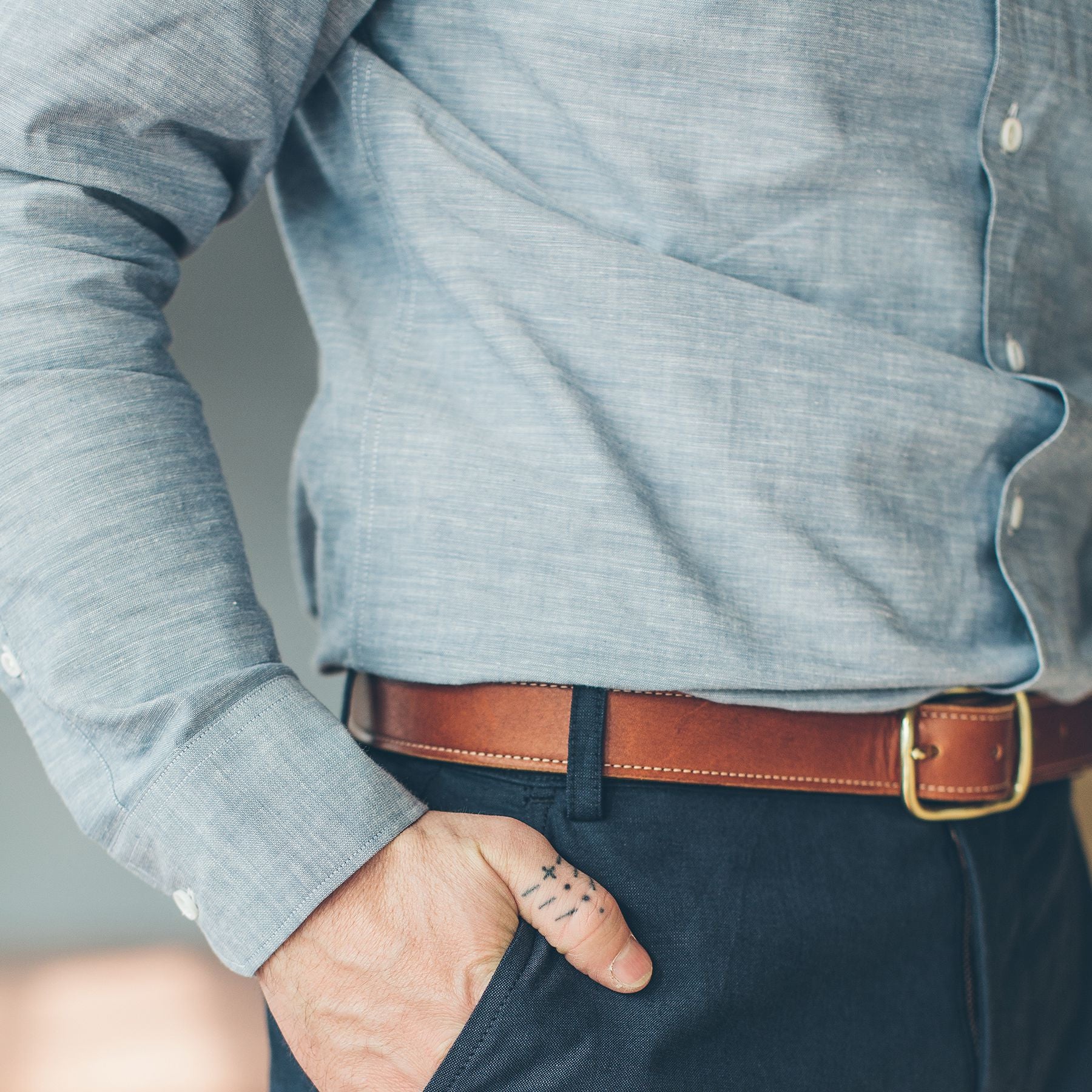 The Hyde in Blue Chambray: Alternate Image 6, Wovens by Taylor Stitch