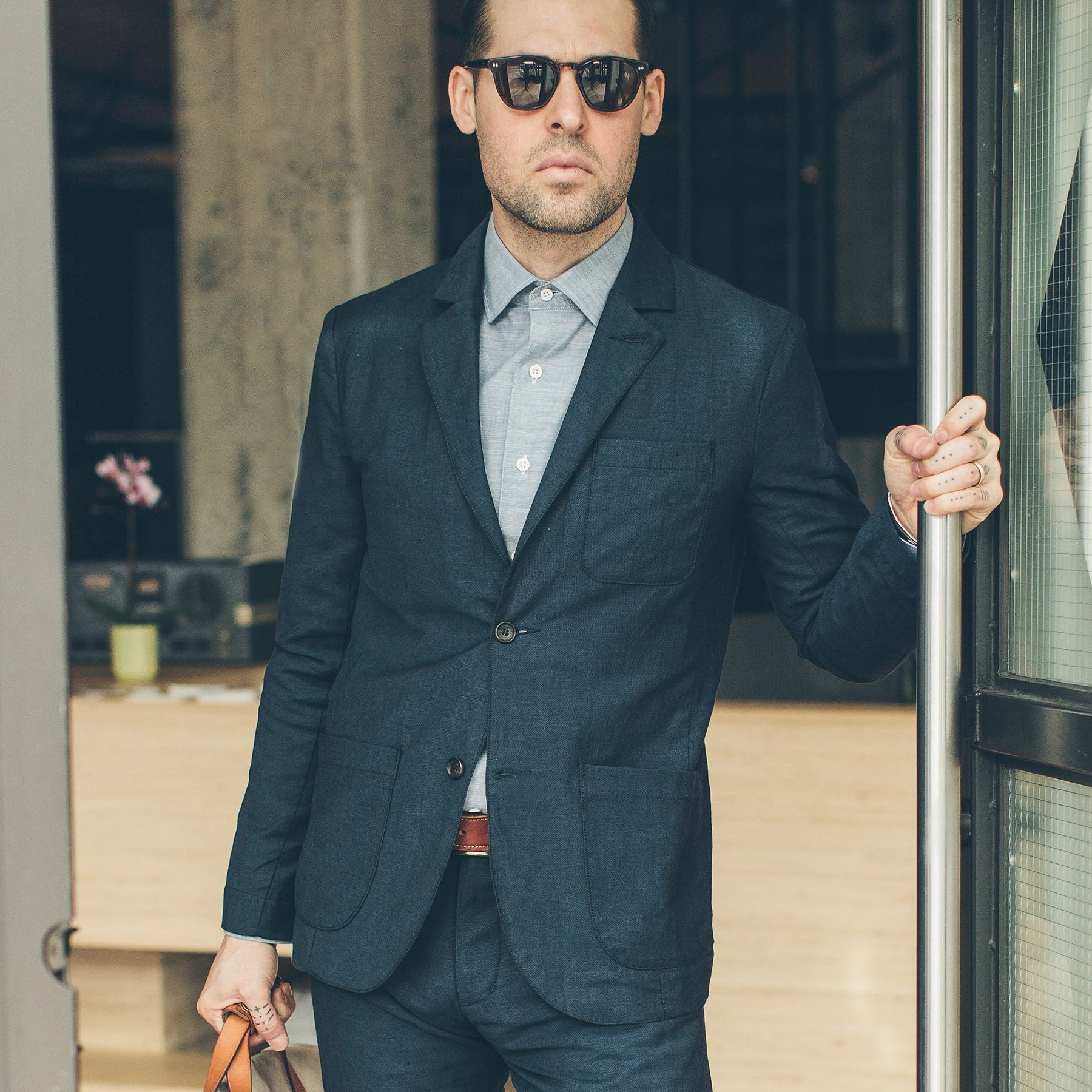 The Telegraph Jacket in Navy: Alternate Image 4, Outerwear by Taylor Stitch