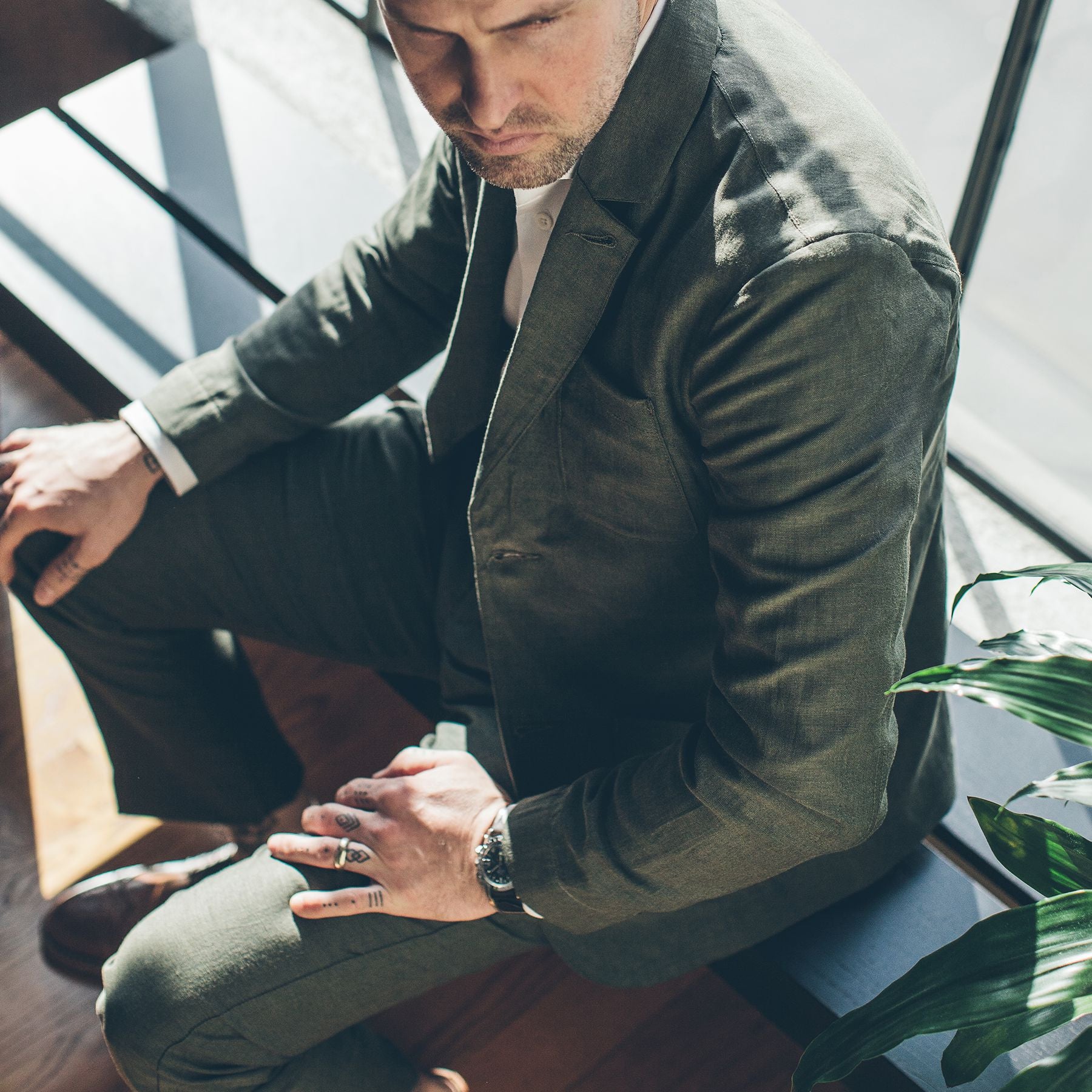 The Telegraph Jacket in Olive: Alternate Image 7, Outerwear by Taylor Stitch