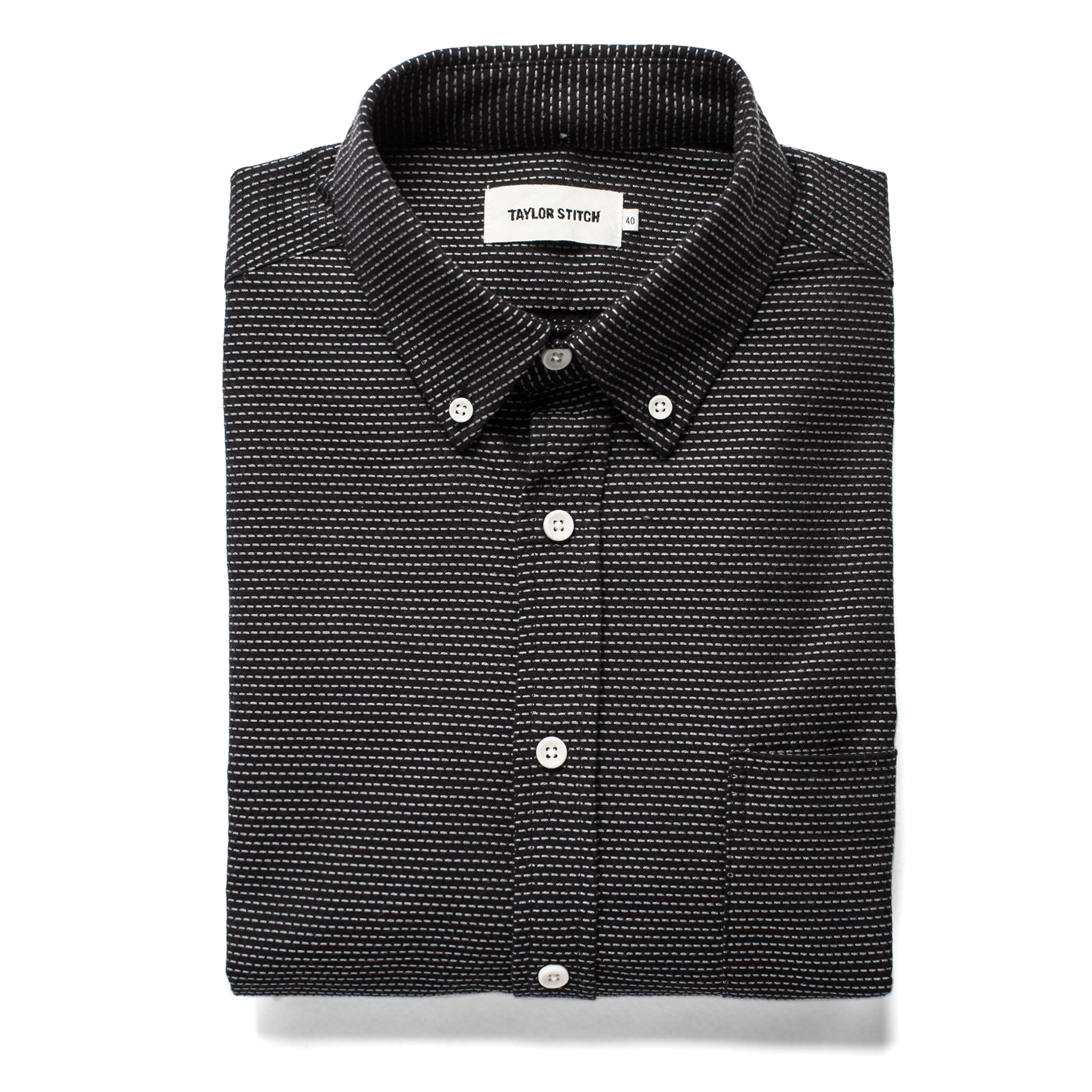 The Jack in Black Reverse Jacquard: Featured Image, Wovens by Taylor Stitch