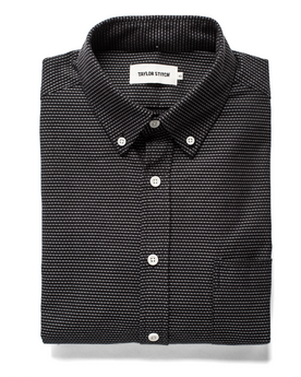 The Jack in Black Reverse Jacquard: Featured Image, Wovens by Taylor Stitch