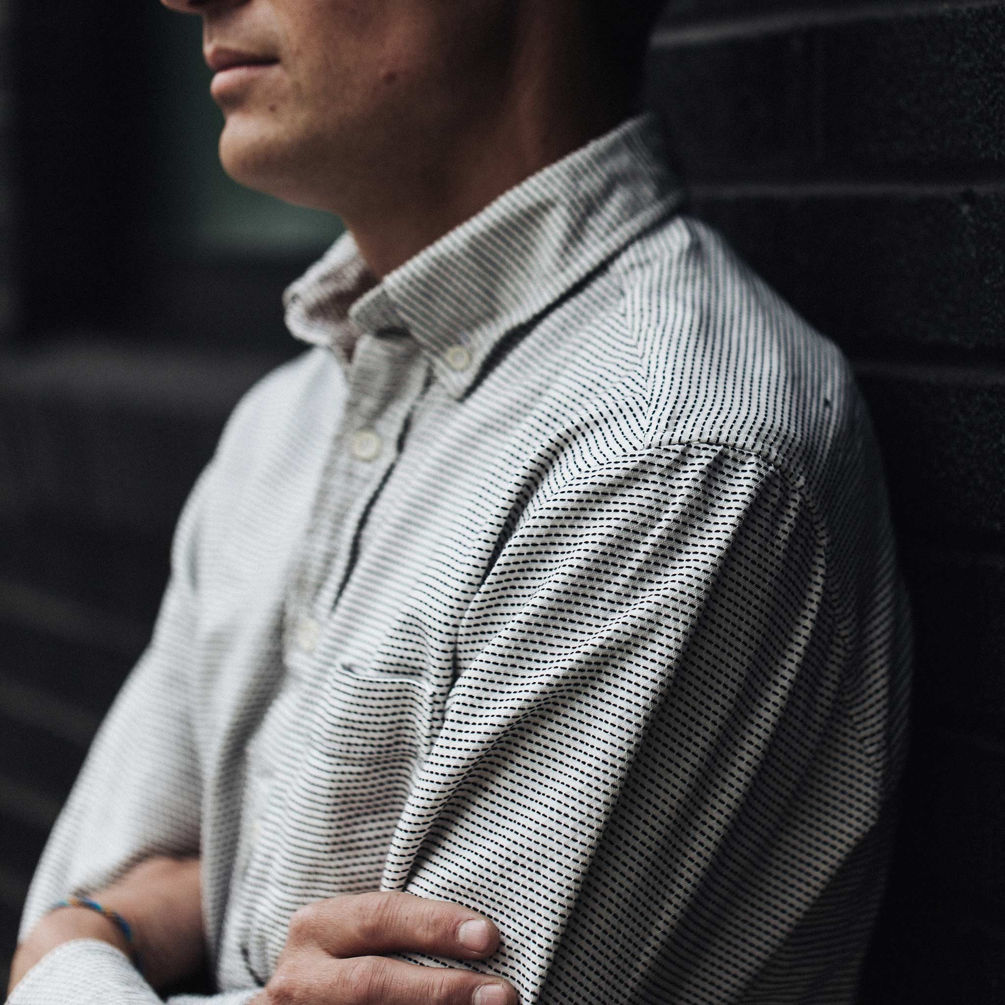 The Jack in White Reverse Jacquard: Alternate Image 5, Wovens by Taylor Stitch