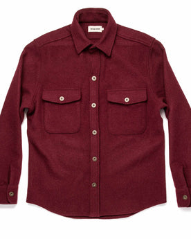 The Explorer Shirt in Burgundy: Alternate Image 6, Wovens by Taylor Stitch