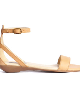 Serena Sandal in Pale Honey: Featured Image, Footwear by Taylor Stitch