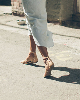 Serena Sandal in Pale Honey: Alternate Image 4, Footwear by Taylor Stitch