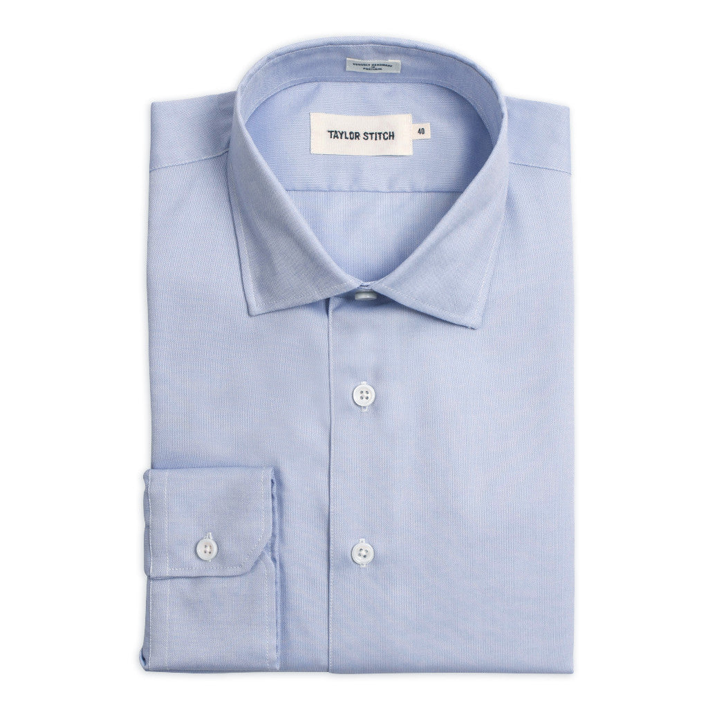 The Hyde in Pale Blue Royal Oxford: Featured Image, Wovens by Taylor Stitch