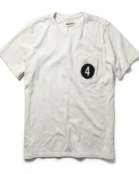 The Fourtillfour<br>Heavy Bag Tee in Natural, Knits by Taylor Stitch