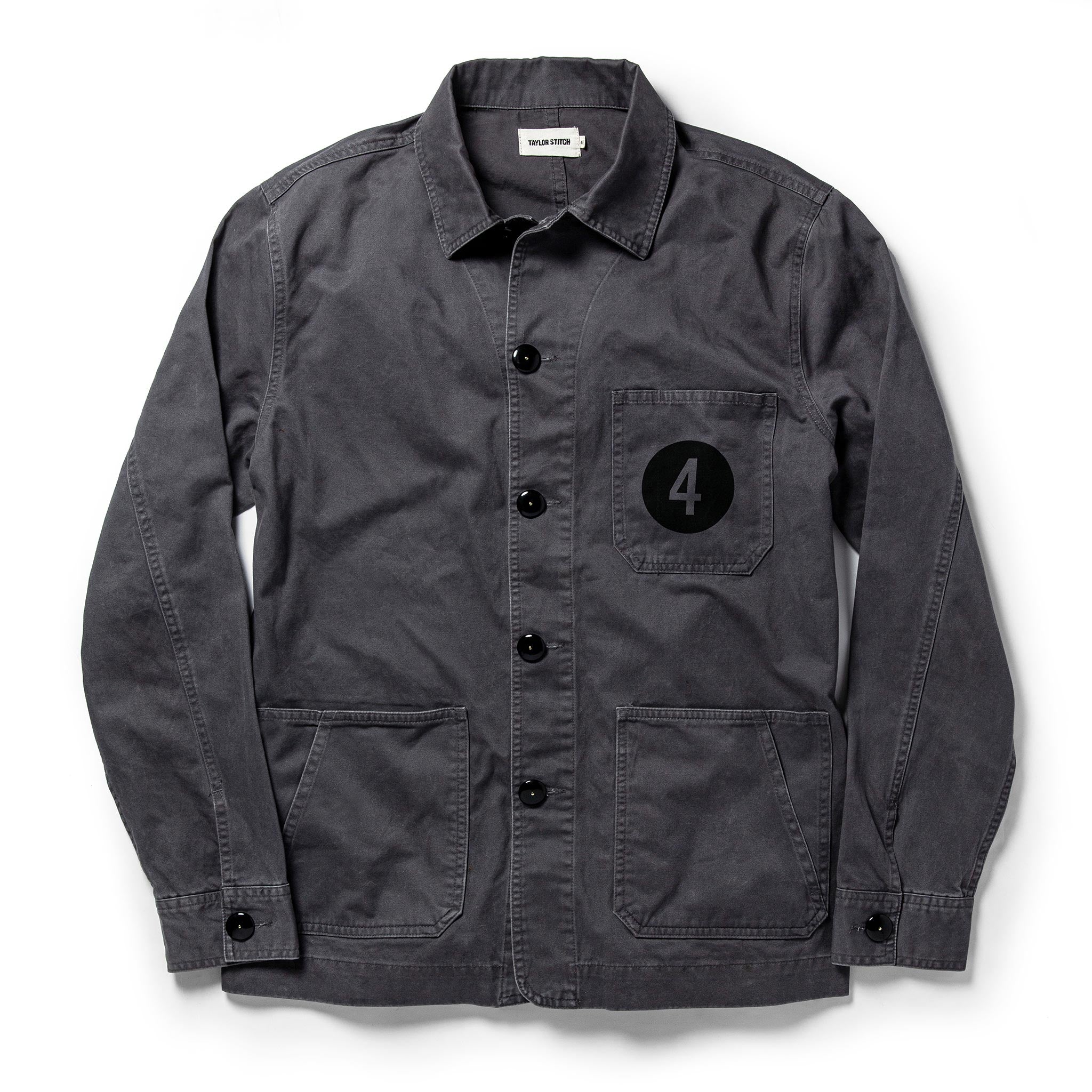 The Fourtillfour Ojai Jacket in Washed Charcoal: Featured Image, Outerwear by Taylor Stitch