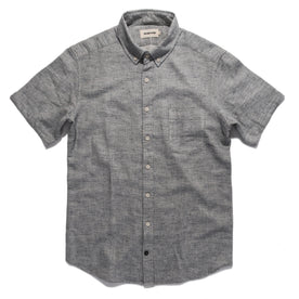 The Short Sleeve Jack in Heather Navy - featured image