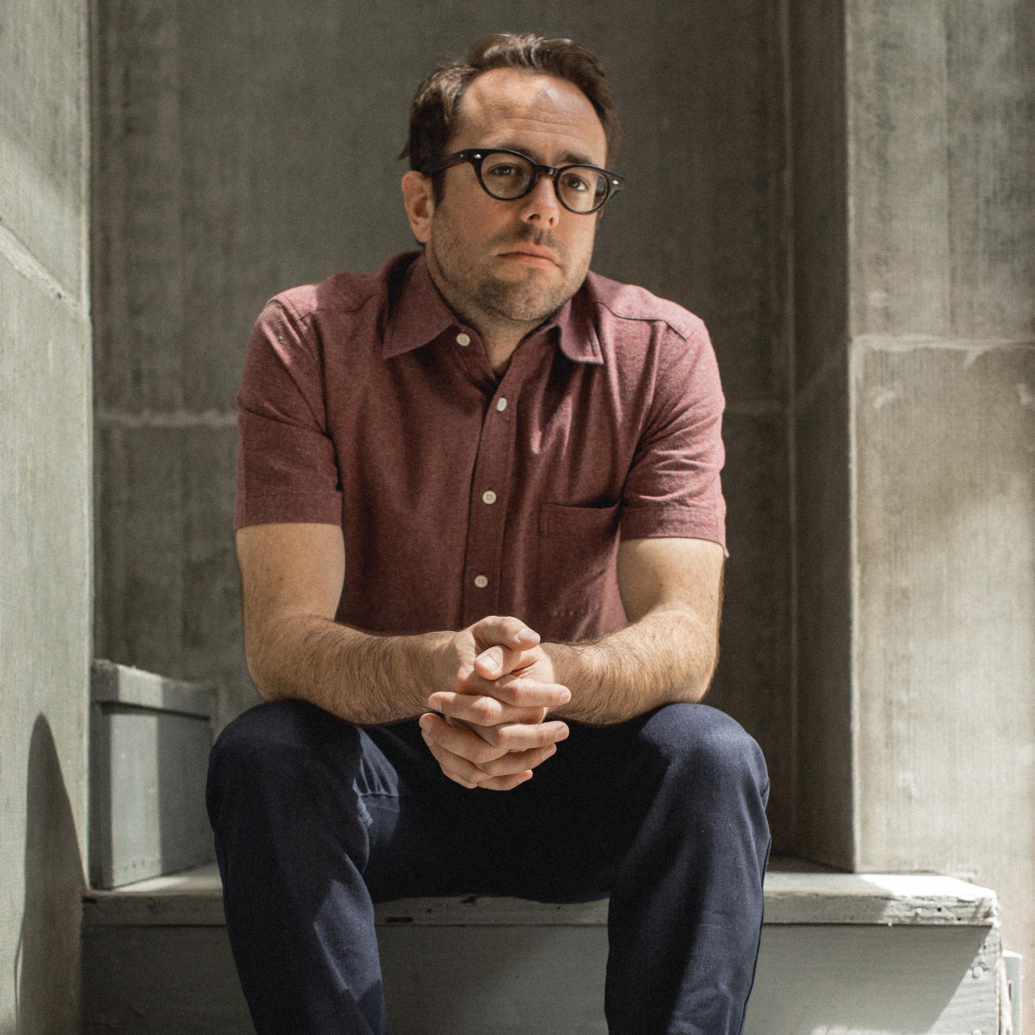 The Short Sleeve California in Burgundy Hemp: Alternate Image 3, Wovens by Taylor Stitch