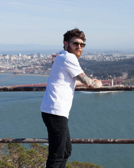 The Crewneck Pocket Tee in White: Alternate Image 1, Knits by Taylor Stitch