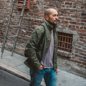 The Ojai Jacket in Olive - featured image