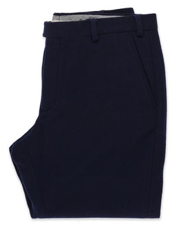 The Telegraph Trouser in Navy Boiled Wool: Featured Image, Pants by Taylor Stitch