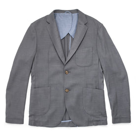 The Telegraph Jacket in Charcoal Slub - featured image