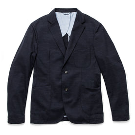 The Telegraph Jacket in Navy Slub: Featured Image