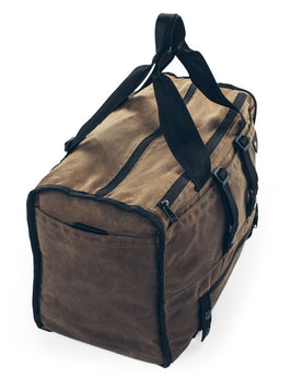 The Transit Duffel in Oak Waxed Canvas: Alternate Image 3, None by Taylor Stitch