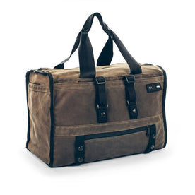 The Transit Duffel in Oak Waxed Canvas: Featured Image