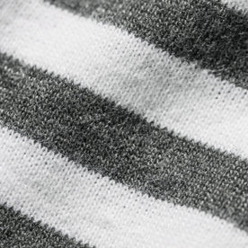 The Triblend Long Sleeve in Charcoal Stripe: Alternate Image 5