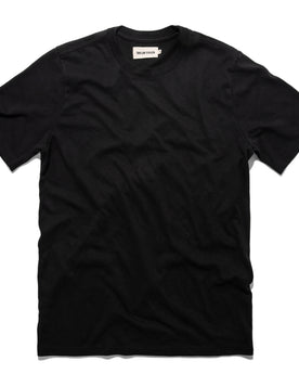 The Triblend Tee in Black: Featured Image, Knits by Taylor Stitch