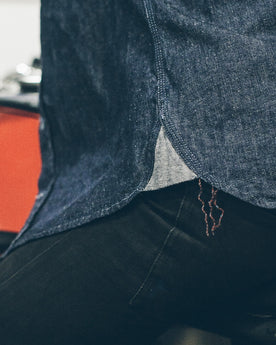 The Utility Shirt in Swift Mills Denim: Alternate Image 6, Wovens by Taylor Stitch